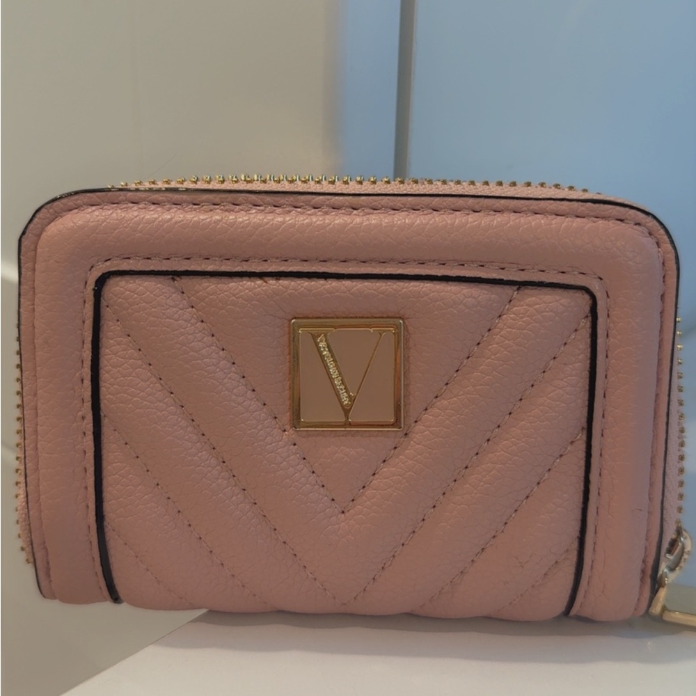 Victoria's Secret Blush Quilted Wallet